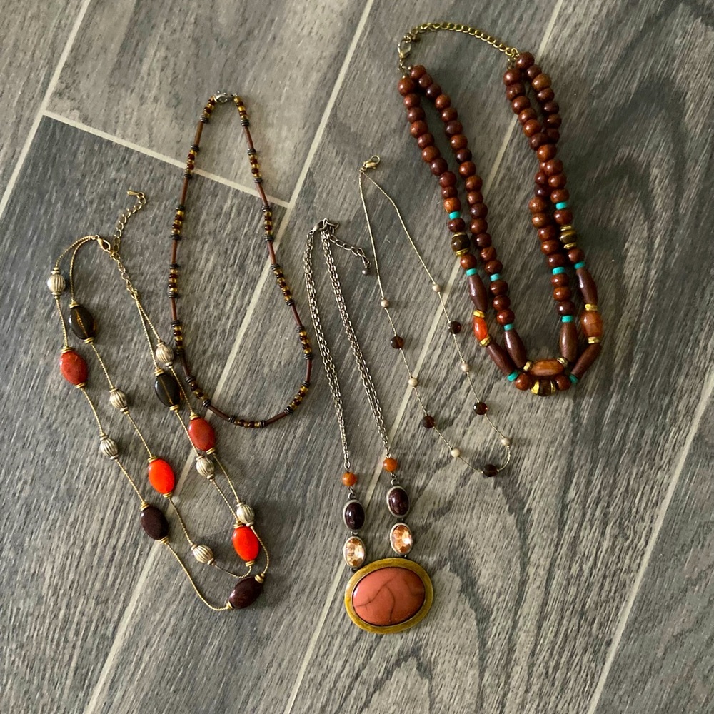 Bundle of necklaces